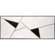 Geometric Relation 72 X 30 inch Hand Painted Art